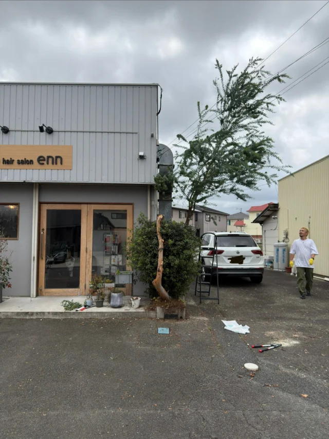 9月よろしくお願い致します🫡

たくさんのお客様にご来店いただけることを
スタッフ一同、楽しみにお待ちしております！

p.s.さらにお店の木をお手入れしました🌳

 ーーーーーーーーーーーーーーーーー

enn hair salon
三重郡菰野町福村136-3

定休日月曜日+不定休

ーーーーーーーーーーーーーーーーー